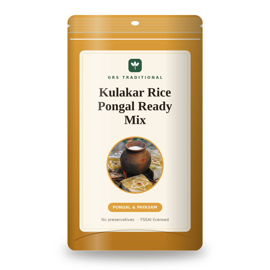 Kulakar Rice Pongal Ready Mix pack