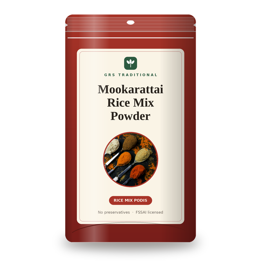 Mookarattai Rice Mix Powder pack