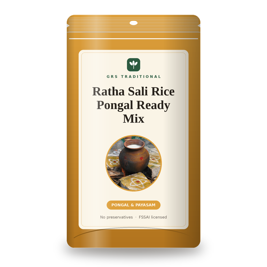 Ratha Sali Rice Pongal Ready Mix pack