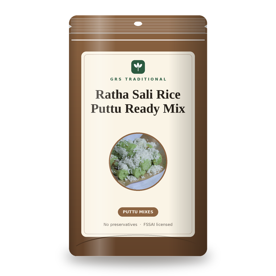 Ratha Sali Rice Puttu Ready Mix pack